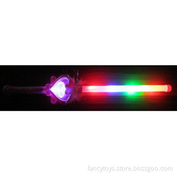 Heart 5 Lights Campanula Stick